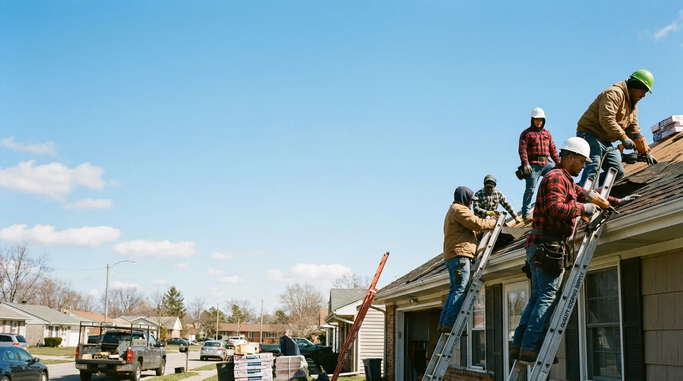 Roofing in Manilla, IN near me